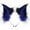 Blue, variant on Handmade Wolf Cat Ears Headwear for Party Cute Animal Theme Festival Celebration Decorative Accessory