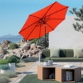thumbnail image 2 of Davee Furniture 9 Ft Orange Patio Umbrella with Tilt and Crank, 2 of 4