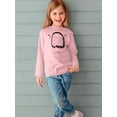 thumbnail image 2 of Cute Halloween Ghost Long Sleeve Toddler -Image by Shutterstock,  3 Toddler, 2 of 4