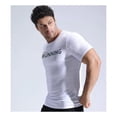 thumbnail image 3 of Playera Deportiva Manga Corta Casual Corte Pegado Elástica, 3 of 6