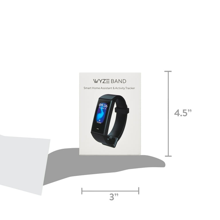 Wyze Band Health Tracker with Extra Color Band Smart Watch Fitness Tracker Heart Rate Monitor Step Counter Sleep Monitor High Res Color