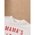 thumbnail image 5 of Bagilaanoe Newborn Baby Boy Girl Valentine's Day Sweatshirt Letter Print Long Sleeve Pullover  6M 12M 18M 24M Infant Loose Tee Tops, 5 of 9