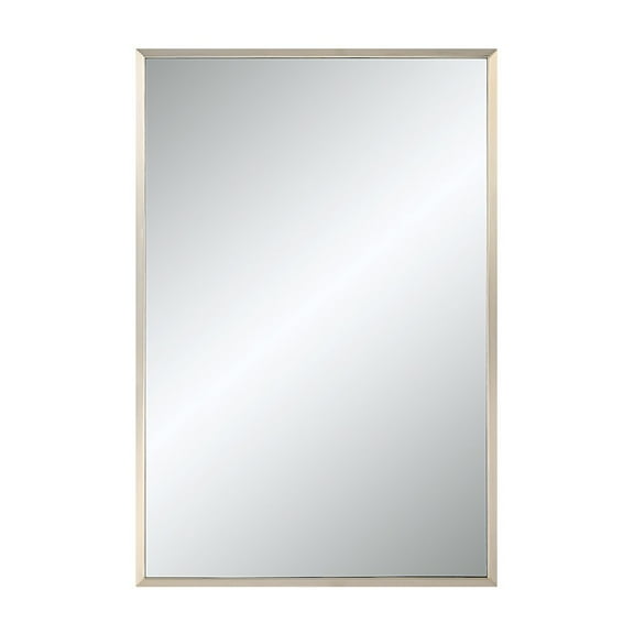 Renwil Pia 36" H x 24" W Wall Mirror, Yellow