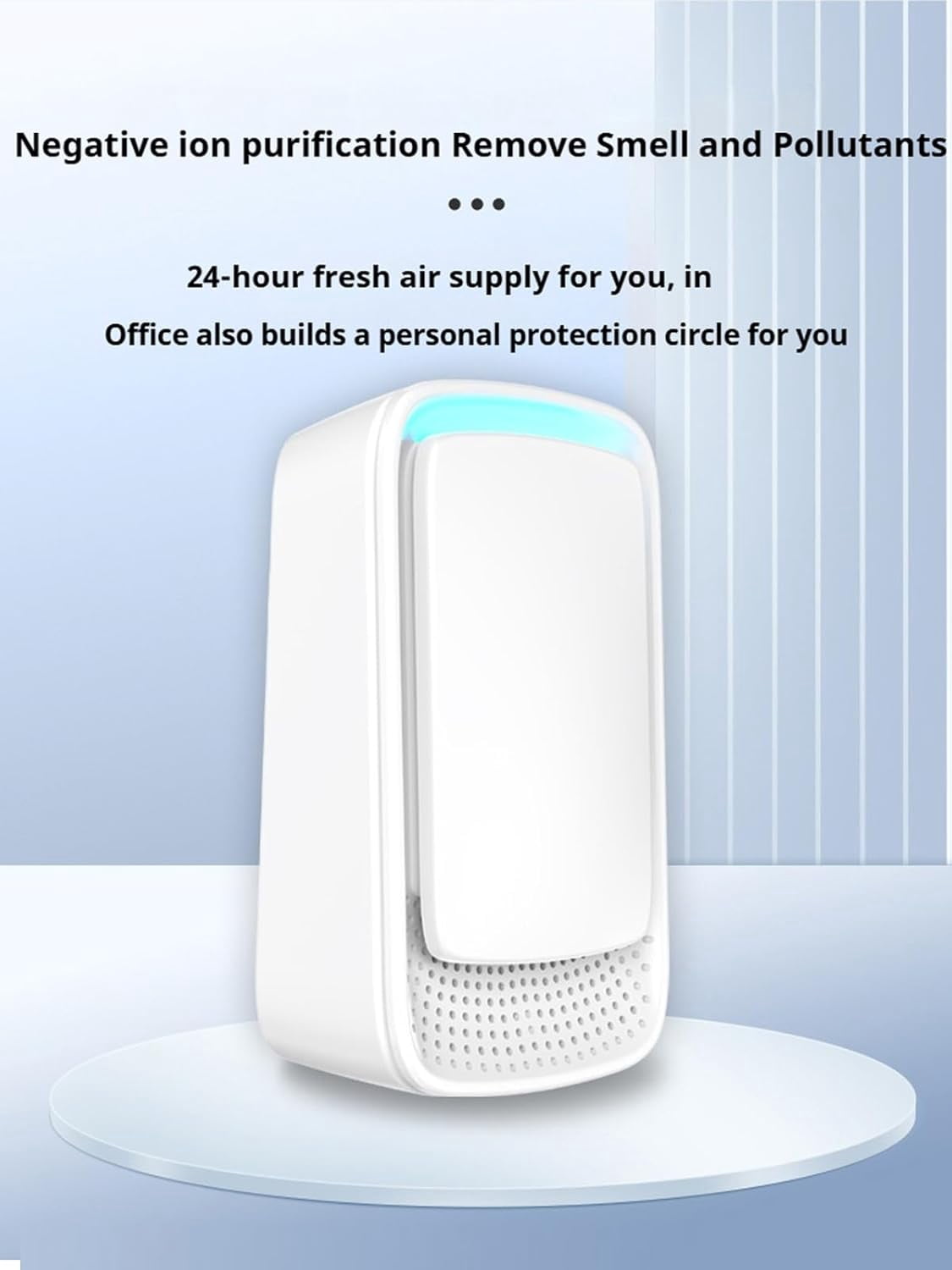 Clairu Revolutionary Air Purifier, Claru Ionic Air Purifier Plug In, Remove Smell and Pollutants, Ultra-Quiet, Suitable for Bedrooms, Toilets, Closets, Pet Room (3PCS)