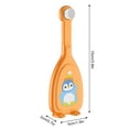 thumbnail image 2 of Wosthever Cepillo de de silicona de mano en forma de U, boquilla para niños enteros, de doble cara, suministros de viaje de limpieza Suministros de limpieza para el hogar Naranja, 2 of 6