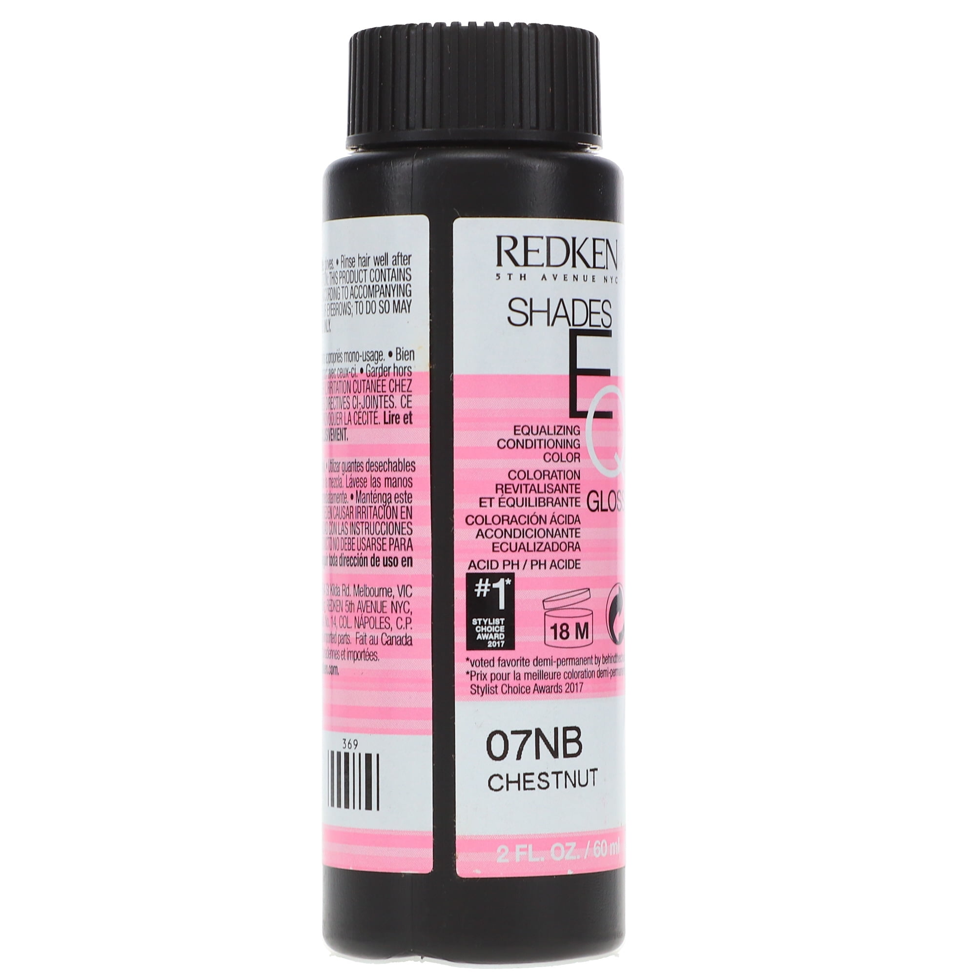 Redken Shades Eq Hair Color Gloss 07Nb - Chestnut For Women, 2 Oz