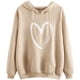 thumbnail image 5 of SweatyRocks Sudadera con capucha de manga larga con estampado de corazón informal para mujer Zhivalor HMHZ1836-9, 5 of 5