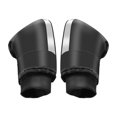 thumbnail image 2 of Guantes térmicos y cálidos para manillar de motocicleta. Negro, 2 of 8