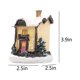 thumbnail image 3 of Fiudx Decoración Del Hogar Decoración De La Casa De Resina Navideña Decoraciones Microscape Regalos Manualidades Navideñas Luz Cálida Led Casa De Resina Navideña Decoración Navideña Escritorio Para E, 3 of 7
