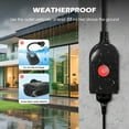 thumbnail image 5 of SURNICE Outdoor Electrical Outlet, IP66 Waterproof, Weatherproof, Dustproof, 5 of 8