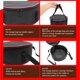 thumbnail image 4 of Bolsa De Almacenamiento De Vajilla De Picnic Bolsa de almacenamiento de vajilla para picnic Portador portátil anticolisión para cubiertos de picnic Likrtyny  Para Estrenar, 4 of 9