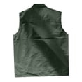 thumbnail image 5 of Women's Dressy Vest Sleeveless Solid Color Open Front Jackets Zip Up Fashion Casual Waistcoat Tops, 5 of 6