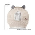 thumbnail image 2 of Knitted Warm Pet Earmuffs Winter Dog Warm Knitted Hat Relieves Anxiety, 2 of 2