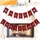 thumbnail image 1 of Feliz Navidad Burlap Banner Dos Banderas de Copo de Nieve Feliz Navidad Banner Decoración Afortunado Sencillez, 1 of 5