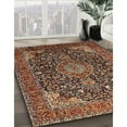 thumbnail image 3 of Ahgly Company Machine Washable Indoor Rectangle Traditional Peru Brown Area Rugs, 4' x 6', 3 of 7