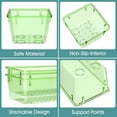 thumbnail image 3 of Clear Plastic Drawer Organizer Set, 4 Sizes Desk Drawer Divider Organizers and Storage Bins for Makeup, Jewelry, Gadgets for Kitchen, Bedroom, Bathroom, Office, 3 of 6
