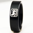 thumbnail image 2 of Black Tungsten Sheepdog Ring, 2 of 4