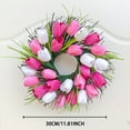 thumbnail image 3 of TERGAYEE Mother's Day Tulips Wreath Mother's Day Door Decoration Simulated Flowers Spring and Summer Wreath Home Decoration Mother's Day Decor Home Decor, 3 of 6