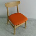 thumbnail image 6 of Dining Chair Slipcovers Protector Removable Short Stretch Spandex Dining Room Banquet Chair Seat Cover with Locking Buckle for Kitchen - Orange, 6 of 8