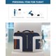 thumbnail image 4 of Mochila de viaje LOVEVOOK Carry on de 40 litros para hombre con cubos de embalaje, 4 of 9