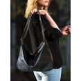 thumbnail image 3 of LAVA Large Capacity PU Leather Tote Bag for Women, Adjustable Crossbody Shoulder Bag, 3 of 7