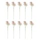 thumbnail image 1 of 10 piezas de flores falsas Gypsophila ramo de flores de otoño artificiales para decoración, flor de seda real para bodas, Navidad, fiesta de bricolaje, hogar, jardín, oficinas, 1 of 7