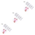 thumbnail image 1 of relayinert 20/100pcs Fingernails False Nails Artificial Transparent Full Cover 20pcs&clear 3Set, 1 of 6