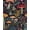 Black/Red, variant on Blue Orange Green Wallpaper Peel and Stick Boho Leaves Floral Contact Paper Removable Waterproof Stick on Walls Countertop Cabinet Renter Friendly 17.5 x 118In