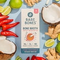 thumbnail image 2 of Bare Bones Bone Broth Instant Powdered Beverage Mix, Thai Coconut, Pack Of 4, 15G Sticks, 10G Protein, Keto & Paleo Friendly, Non-Gmo, Gluten-Free, Soy-Free, Dairy-Free, 2 of 3