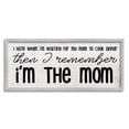 thumbnail image 3 of Stupell Industries Waiting for Mom Cook Dinner Funny Family Phrase, 30 x 13, Design by Daphne Polselli, 3 of 5