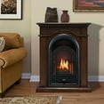 thumbnail image 2 of ProCom Ventless Gas Fireplace, Dual Fuel, Vent Free with Mantel - Walnut Finish - 15,000 BTU PCS150T-A-W, 2 of 5