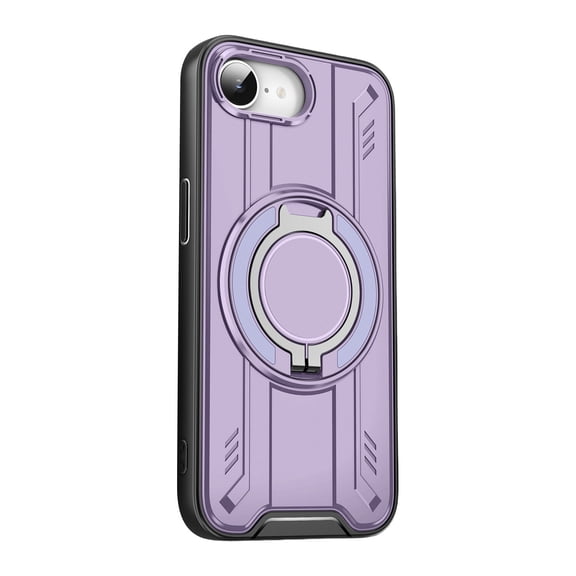 Shockproof Rings Holder Phone Case with Rotate Kickstand For Phone 16E Full Body Protections Phone Case