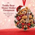 thumbnail image 4 of Christmas Cash Gift Ornament, Acrylic Money Holder Hanging Decor As Sock Filling And Christmas Tree Decoration, Exchange Small Gift, 4 of 9