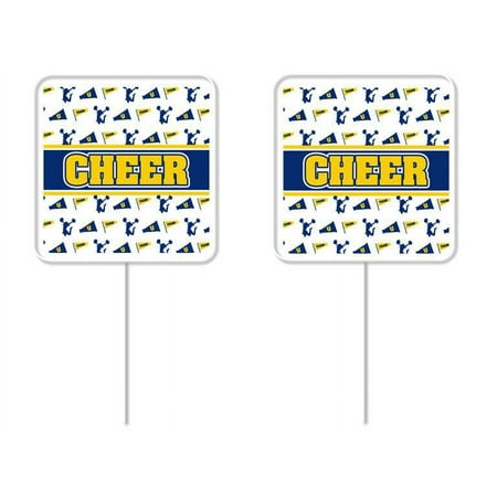 Cheer Cupcake Picks 24 Pack