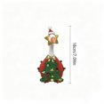 thumbnail image 3 of Liamobondopolis Desk Goose Christmas Outfit Set, Felt Christmas Tree Costume with Star Hat Fits 7 Inch Desktop Goose, 3 of 7