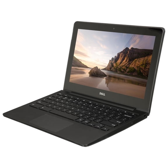 Restored Dell Chromebook 11.6" Laptop PC with Intel Celeron 2955U Processor (1.4 GHz), 2GB Memory, 16GB Hard Drive and Chrome OS, CB1C13, Black (Refurbished)