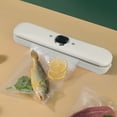 thumbnail image 1 of Scelleuse sous Vide pour Aliments 6,69x9,84 Po, Machine d'Emballage de Cuisine avec Réglage Automatique et Sacs pour Préparation et Stockage de Repas (Blanc), 1 of 9