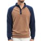 thumbnail image 2 of pstuiky Camisas casuales de manga larga para hombre, Blusa/camisa informal y moderna de color liso con cuello alto y botones para hombre. camisetas de hombre l, 2 of 9
