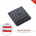 thumbnail image 6 of Geelife Cigarette Lighter Trim Cover ABS Frame For 2010-2014 Ford Mustang Carbon Fiber, 6 of 6