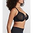 thumbnail image 3 of Reveal Womens Low-Key Lace Unlined Demi Bra Style-B30385, 3 of 6