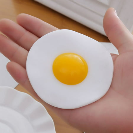 JOYFEEL Clearance 2019 Lovely Fried Egg Relieve Stress Toys Omelette Anti-stress Adults Kids Healing Toy Pressure Reliever Relief Best Toy Gifts for Children (Best Coding Toy 2019)