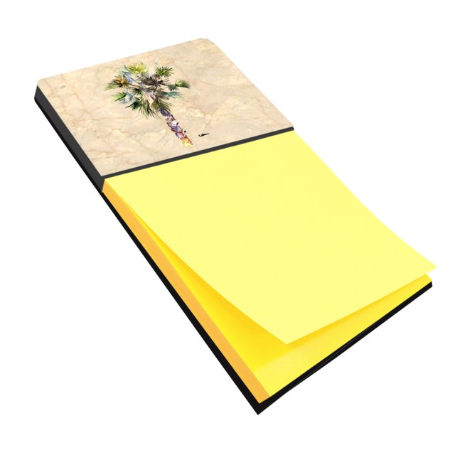 "Caroline's Treasures 8481SN Palm Tree Soporte para notas adhesivas recargables o dispensador de notas post-it, 3.25 por 5.5", Multicolor " Caroline's Treasures 8481SN