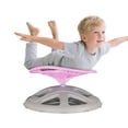 thumbnail image 2 of Pirecart Spinning Chair for Autistic Kids, Large Size Sensory Spinning Chair for Kids with Autism, Kids Swivel Chair Training Body Coordination for Kids 3-8 Years, Pink, 2 of 9