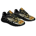 thumbnail image 6 of Bee Sunflower American flag Shoes Sneakers Black Size 3.5, 6 of 7
