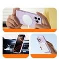 thumbnail image 4 of for iPhone 16 Pro Rubber Case Compatible with MagSafe, Supports Wireless Charging, Slim Silicone Phone Case Shock Absorbing Drop Protection Skin Friendly for iPhone 16 Pro, White, 4 of 6