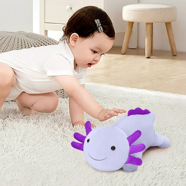 Juguetes de piscina, juguetes para bebés, juguetes para niños pequeños, peluches, muñecos de salamandra, dibujos animados lindos, almohada de salamandra, peluches, juguete, muñeco de peluche pequeño