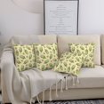 thumbnail image 7 of Throw Pillow Covers, Kiwi ice cream Soft Square Pillow Cases with Invisible Zipper for Couch Bed Sofa, Farmhouse Fall Home Decor 12"x12", 7 of 7