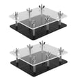 thumbnail image 6 of Baluue 2-Pack Card Flattening Tool with Acrylic Holder for Home Use, Flat Press for Sports and Trading Cards, 6 of 7