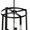 Matte Black, variant on 19003-Hunter Fans-Astwood 4-Light Lantern Chandelier in Caged Style-16 Inches Wide by 25.5 Inches High-Matte Black Finish
