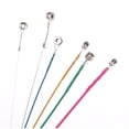 thumbnail image 2 of 6pcs/Set Rainbow Colors Colorful Acoustic Guitar Strings Musical Instruments Replacement Steel Chord Wire, 2 of 7